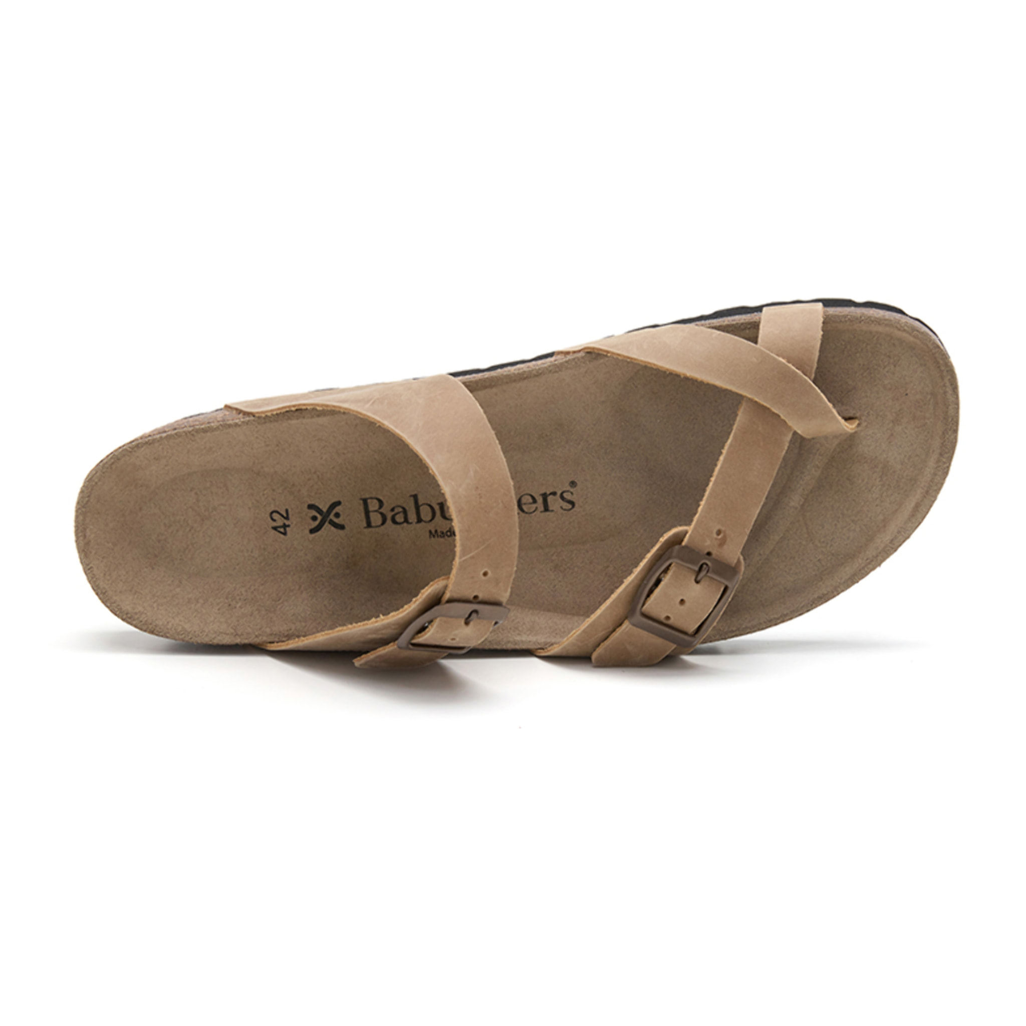 SANDALIA BABUNKERS MARRON