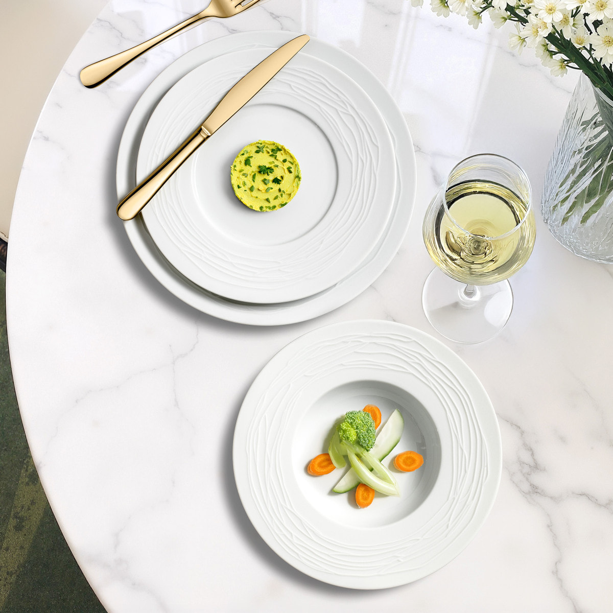 Lago - Service de vaisselle 18 pièces