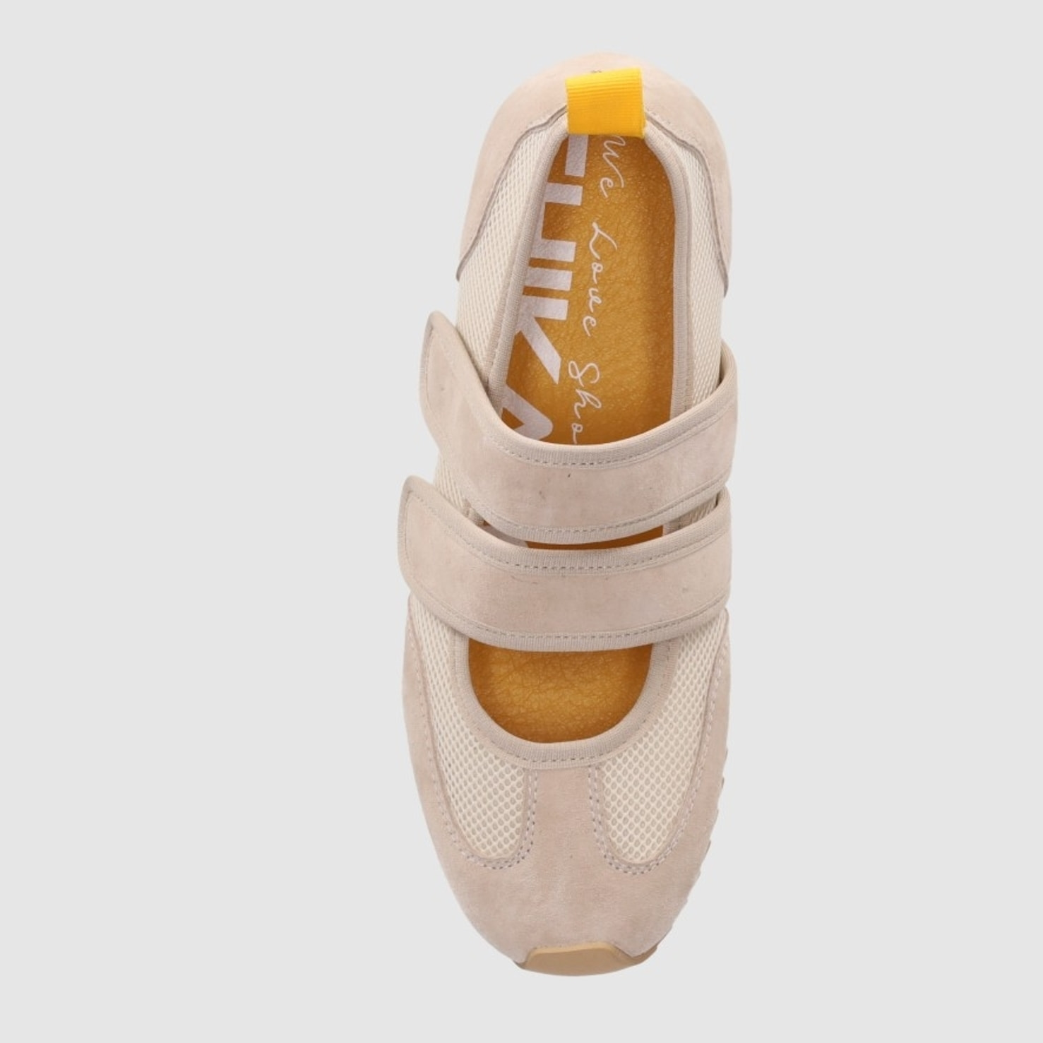 Zapatos de Tejido - Beig - Tacón: 1 cm