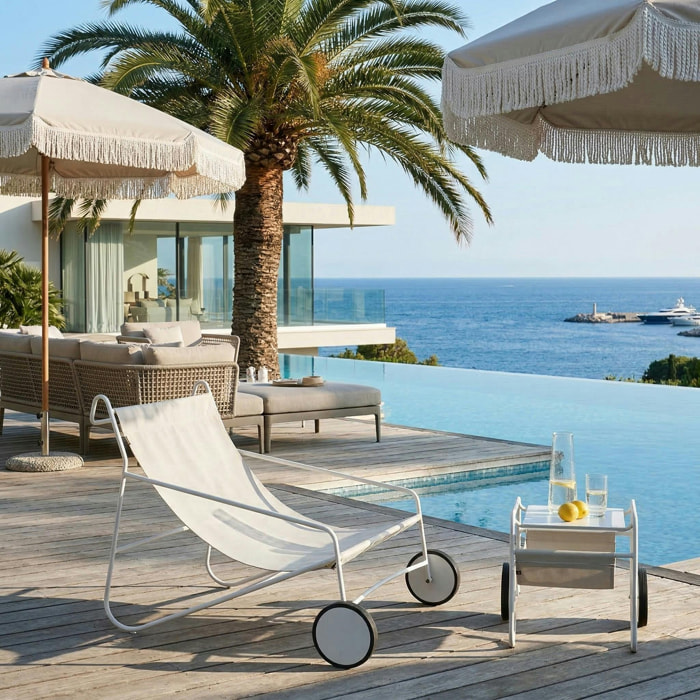 Chilienne design blanche OSLO