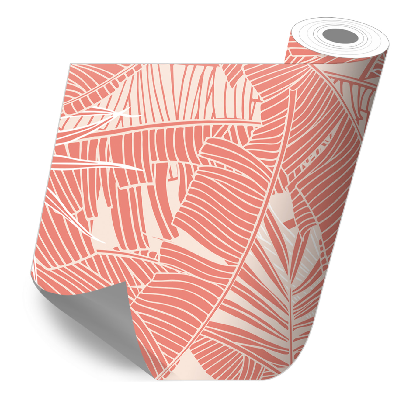 Stickers adhesivos de CERAMIKO - Hojas coral 80x210