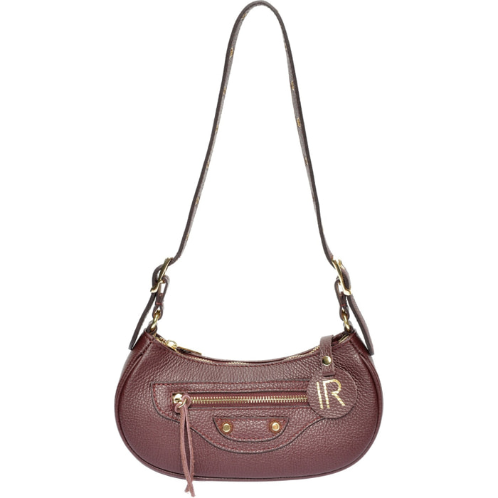 Borsa a tracolla Isabella Rhea Bordeaux