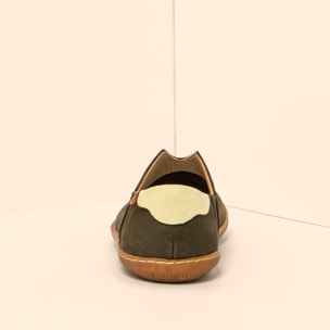 Zapatos N275 NOBUCK LAVADO KAKI/EL VIAJERO color Kaki