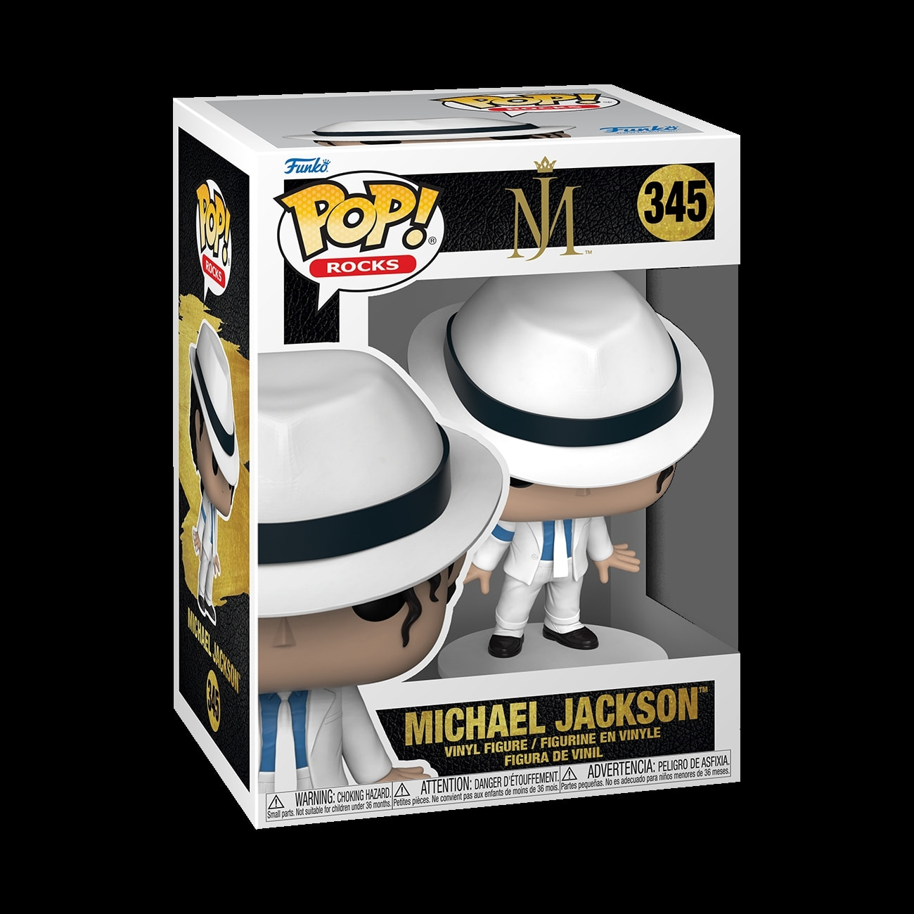 Michael Jackson Funko POP Rocks Vinyl Figura MJ (Smooth Criminal) 9 cm