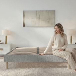 Sommier en Kit | 1 Place | laine bouclée