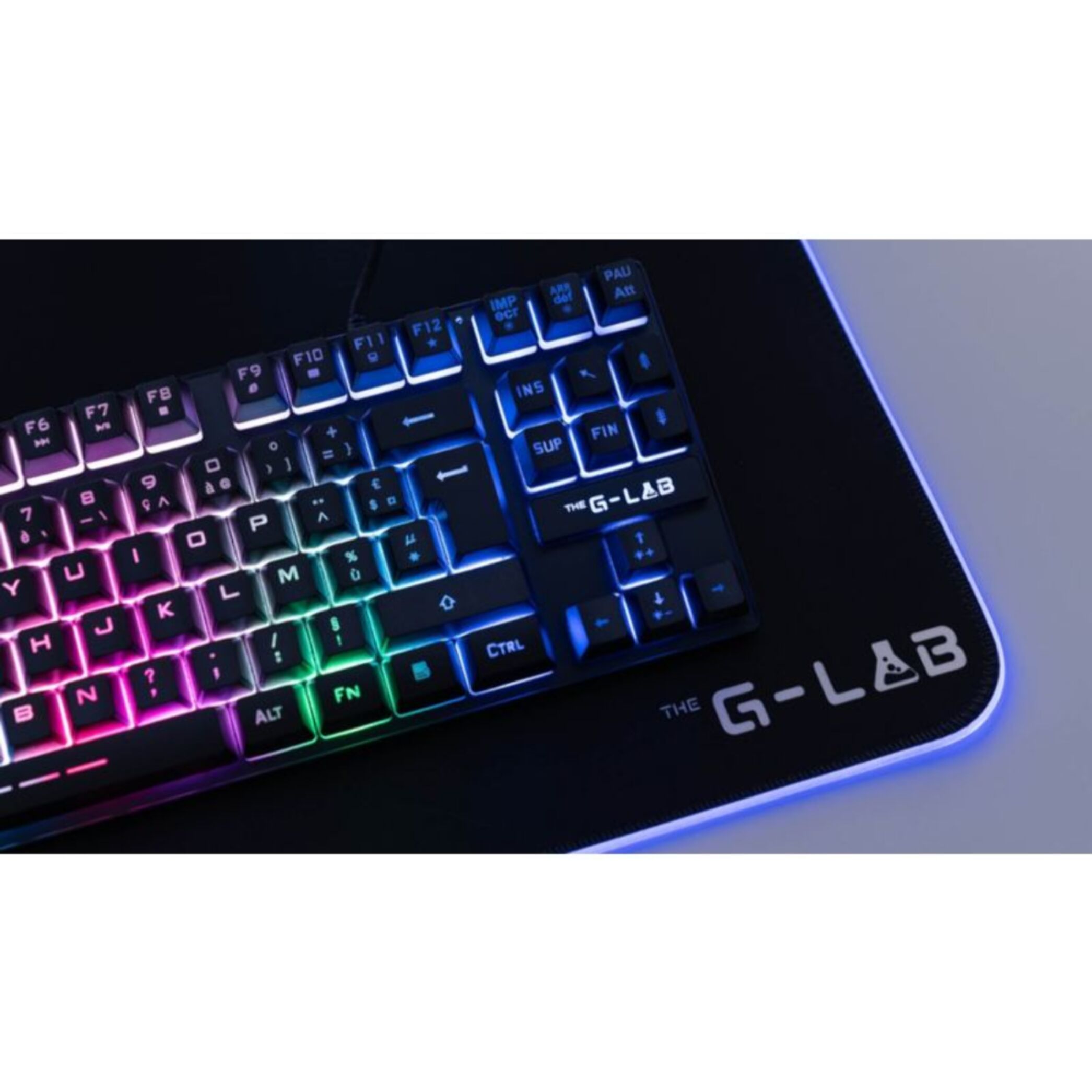 Clavier gamer THE G-LAB KEYZ CAESIUMTKL FR