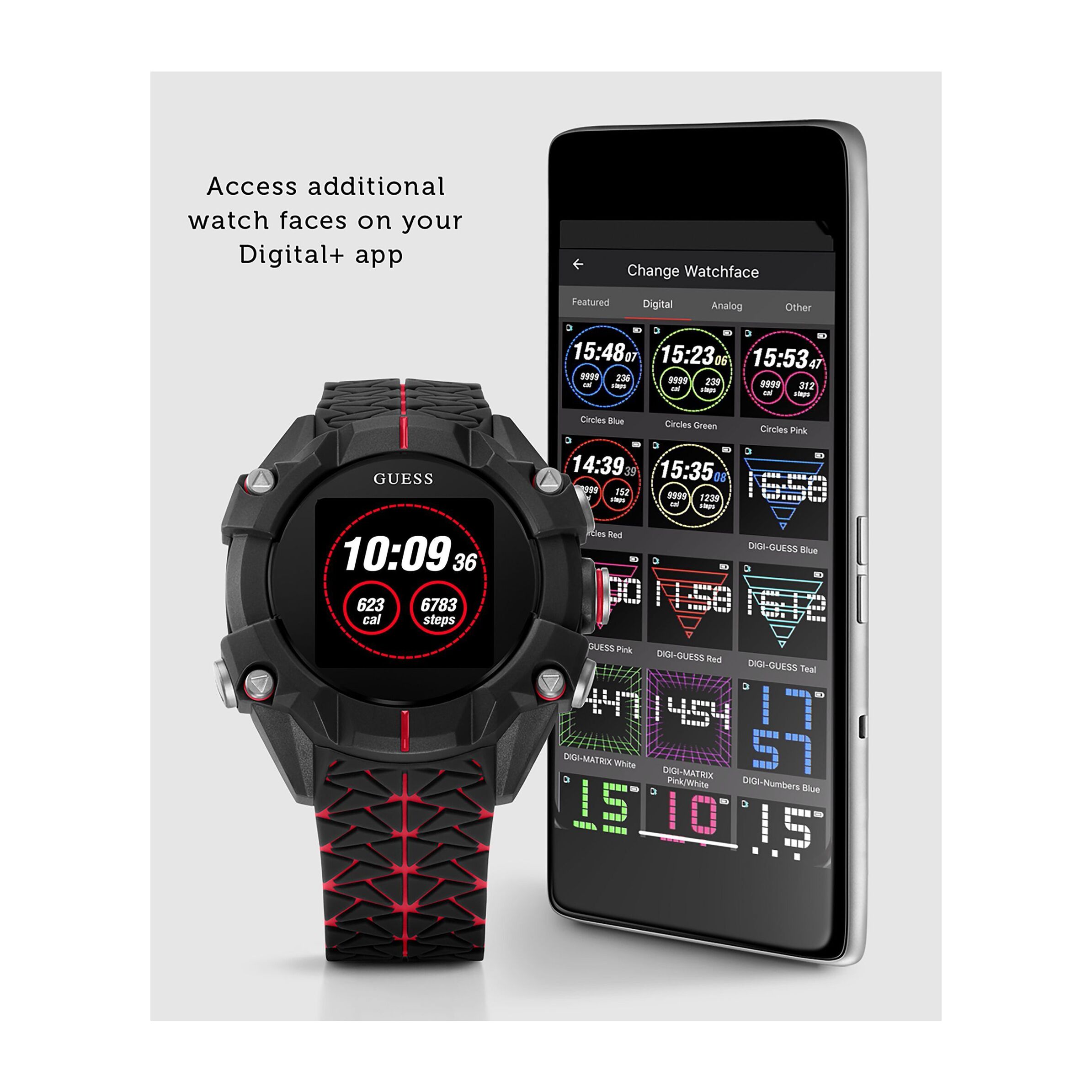 Guess Orologio Intelligente Gx Rex