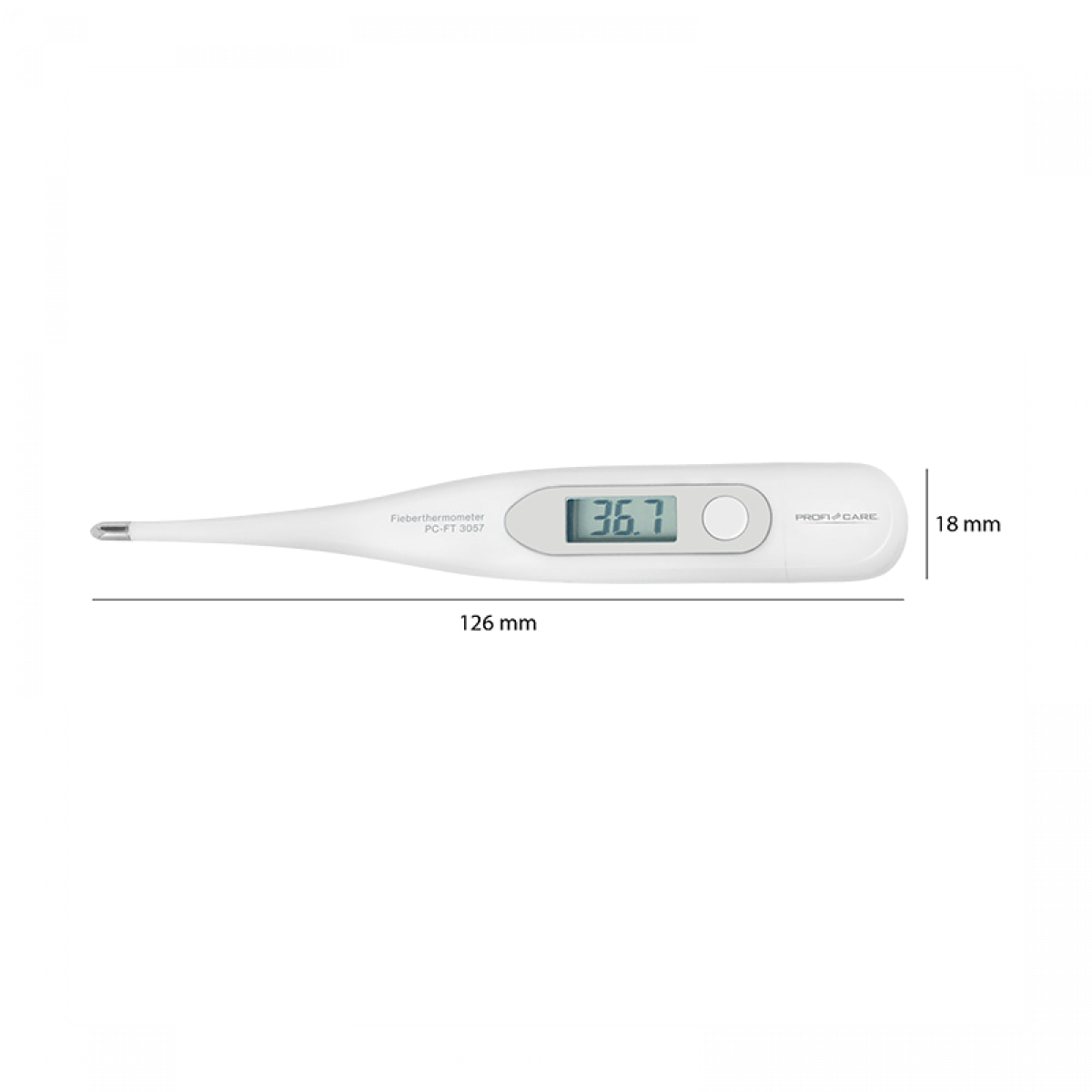 Thermomètre Numérique Proficare PC-FT 3057 Blanc