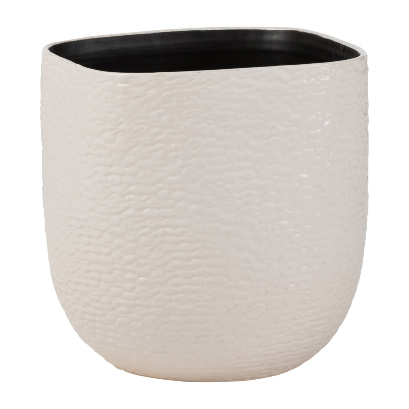 J-Line cache-pot Audrey - céramique - blanc - extra large - Ø 29.5 cm