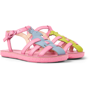 Sandali - CAMPER Miko Twins - Rosa - Pelle liscia