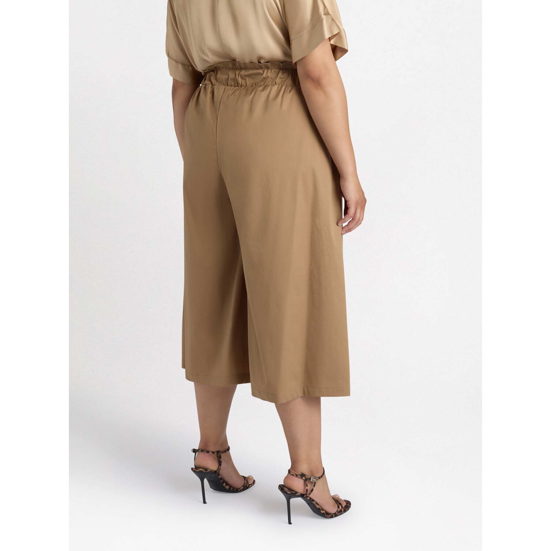 Fiorella Rubino - Pantalón popelina - Beige