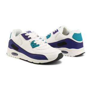 Zapatillas Sneaker para Niña - Shone 005-001 White/Purple