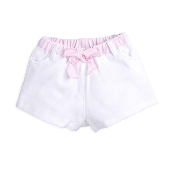 Pantalon short - BLANCO ROSA