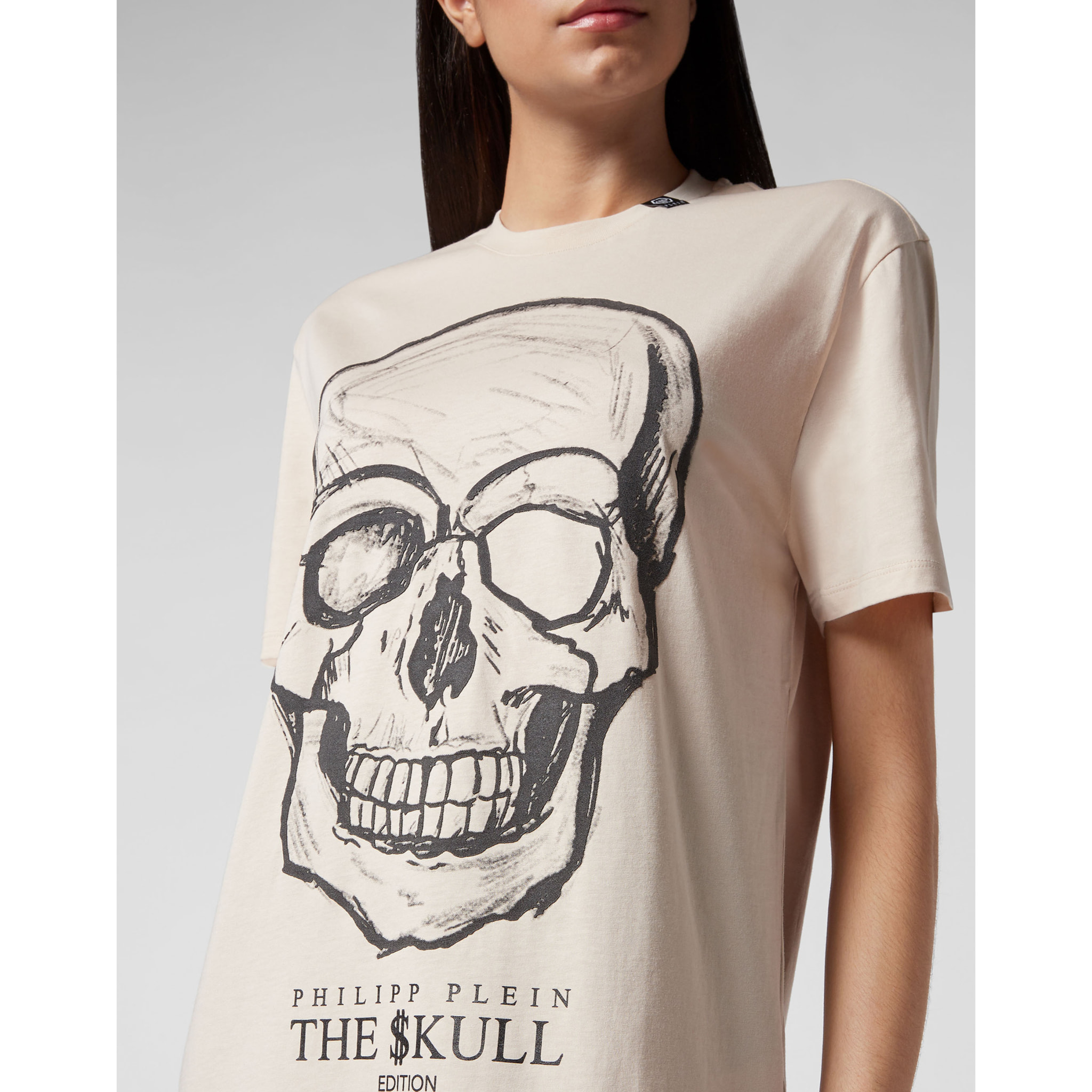PHILIPP PLEIN Camiseta Cuello Redondo SKULL