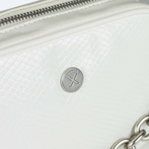 BOLSO SPLASH CROSSBODY CAMERA WHITE