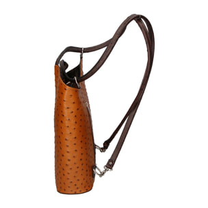 Zaino da donna in vera pelle - Modello Charlotte - 28.0 x 25.0 x 9.0 cm
