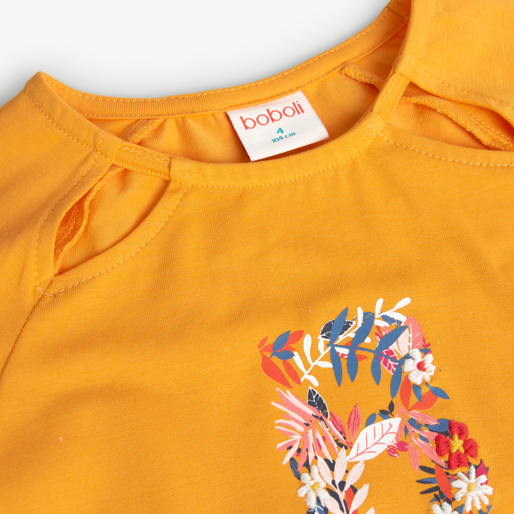 Camiseta punto elástico de niña -BCI