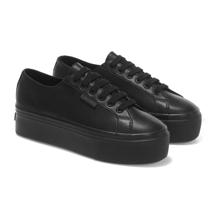 Scarpe da donna Superga Nero 2790 Nappa