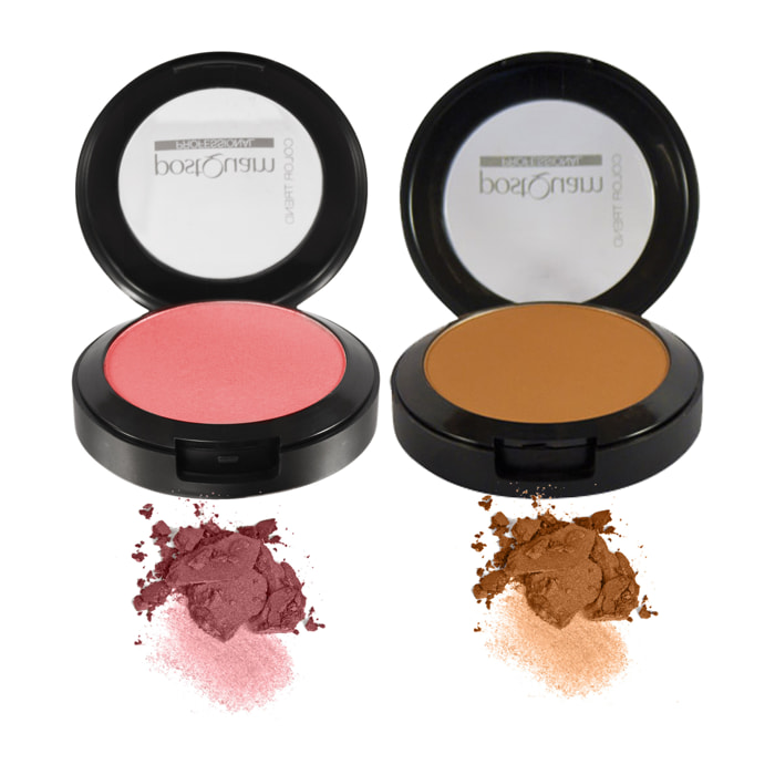 Set di Blush + Compact Tan - tutti i tipi di pelle - 2 x 10 g