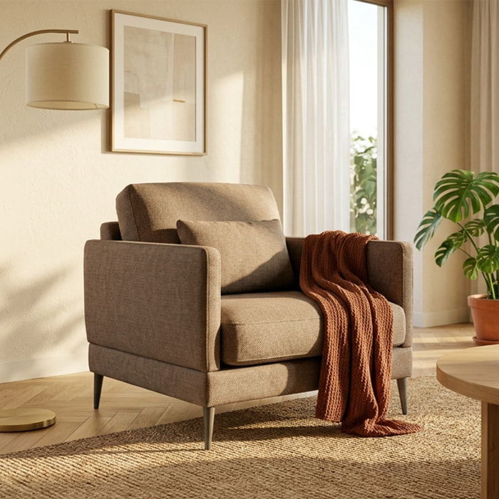 Fauteuil Splendido Tissu - 1 Place