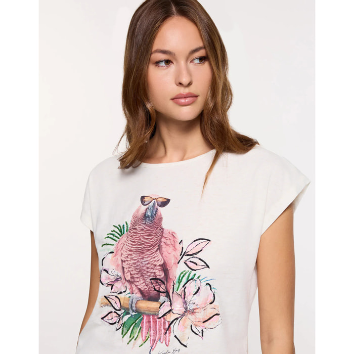 Camiseta Manga Corta Blanco - Guaka