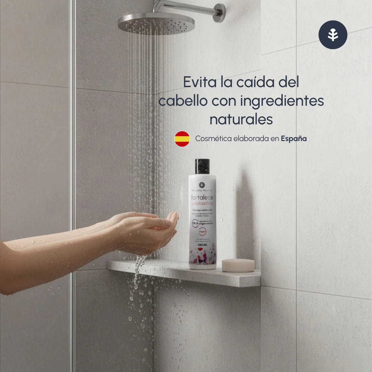 Champú anticaída Planeta Huerto 250 ml