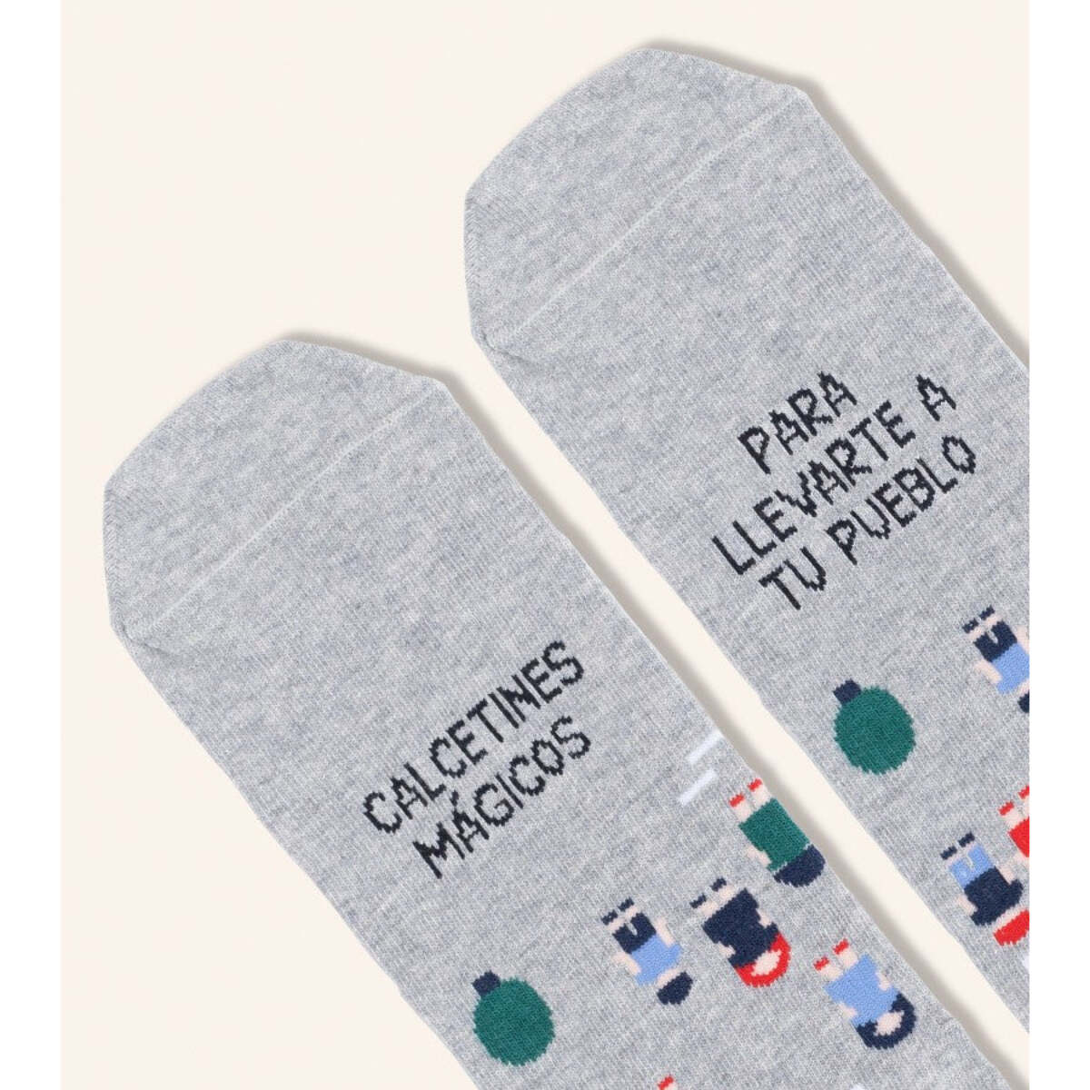 Calcetines "Mágicos para llevarte a tu pueblo"