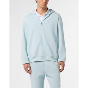 PLEIN SPORT Pique Zip Hoodie Icon