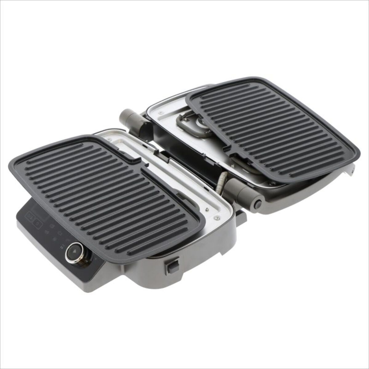 Grille-viande MIOGO MMG1 noir plaques amovibles, 36x20 cm