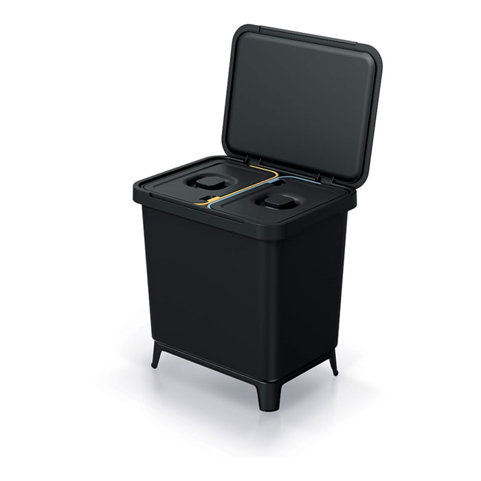 Sistema de clasificación de reciclaje 2 x 10 litros keden