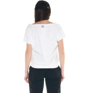 Camiseta mujer Cristal Shine escotada
