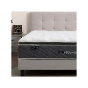 Matelas hybride 160 x 200 cm ressorts ensachés – SONGE