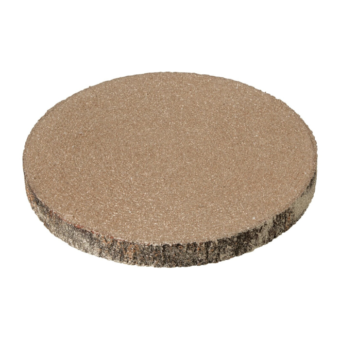 J-Line plateau décoratif paillettes écorce - marron - small