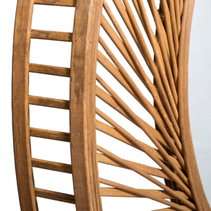 Espejo espiral Vidhay bambú Ø71,7x6,8