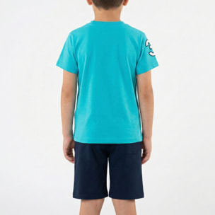 Set t-shirt e bermuda jersey