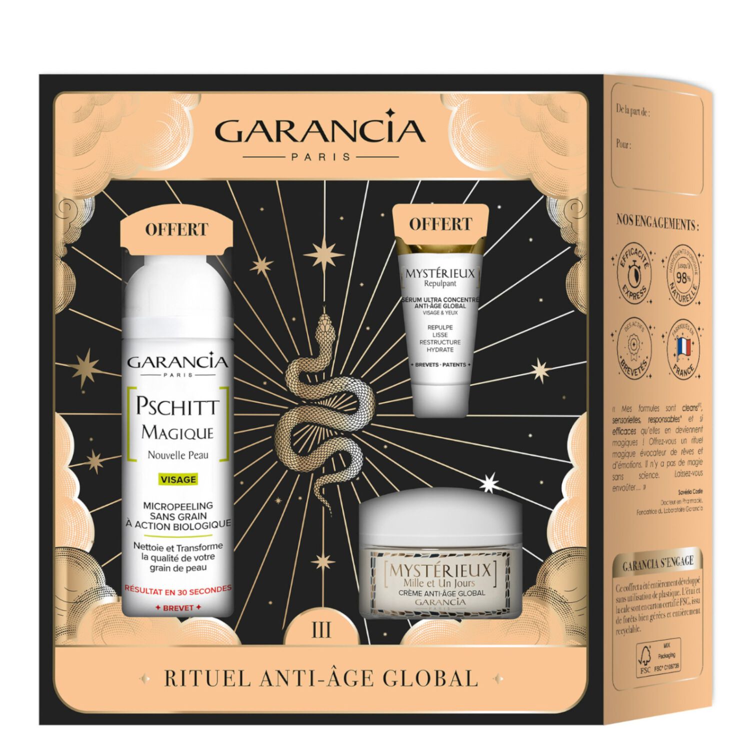 Rituel Anti-Âge Global - Coffret Crème de Jour Anti-Âge Global 30ml + 2 Produits