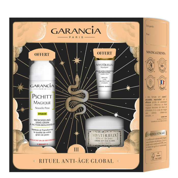 Rituel Anti-Âge Global - Coffret Crème de Jour Anti-Âge Global 30ml + 2 Produits