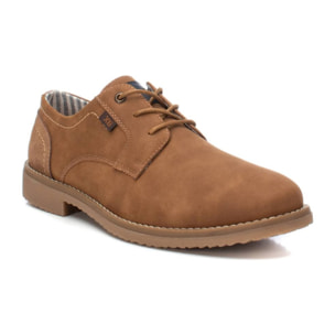 Zapato blucher/derby camel