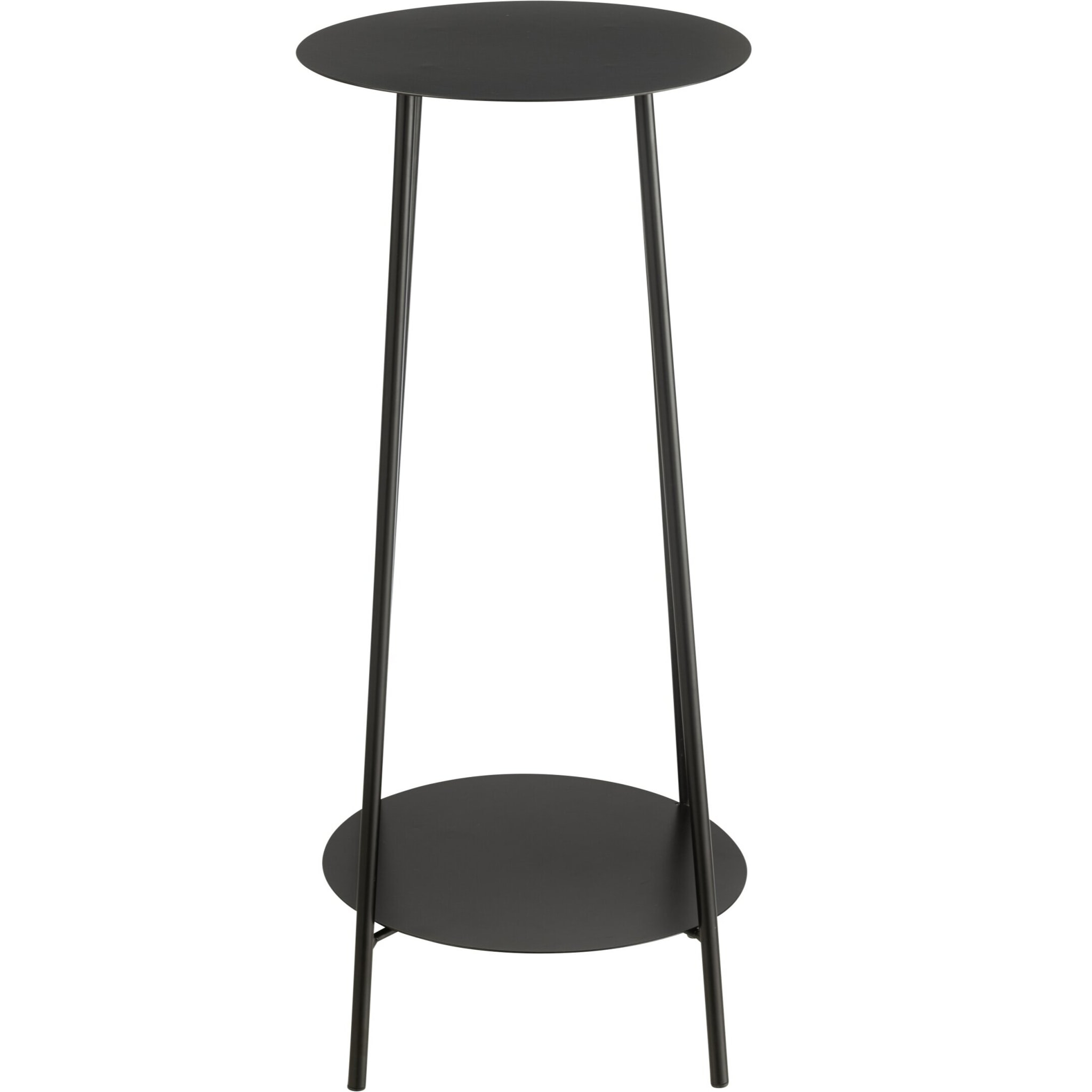 J-Line supprot pour fleurs Deux - métal - noir