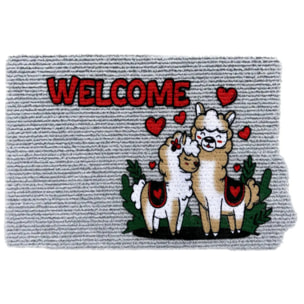 Zerbino Lama per ingresso casa in poliestere