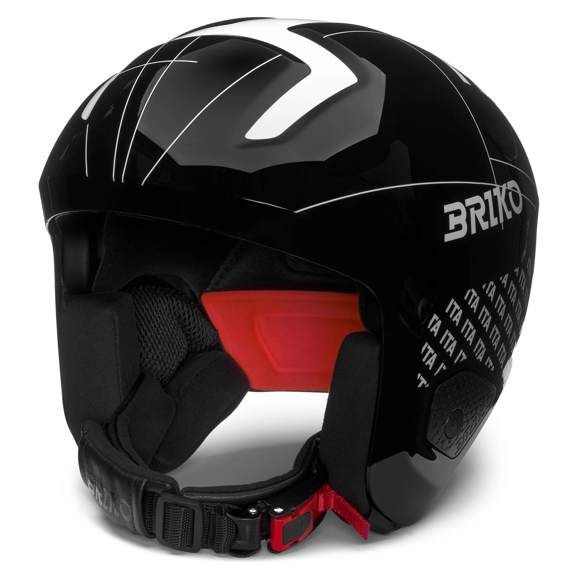 Caschi Briko Uomo Donna Nero Vulcano 2.0 Italia