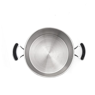 Couscoussier - acier inoxydable 18/8 - argenté