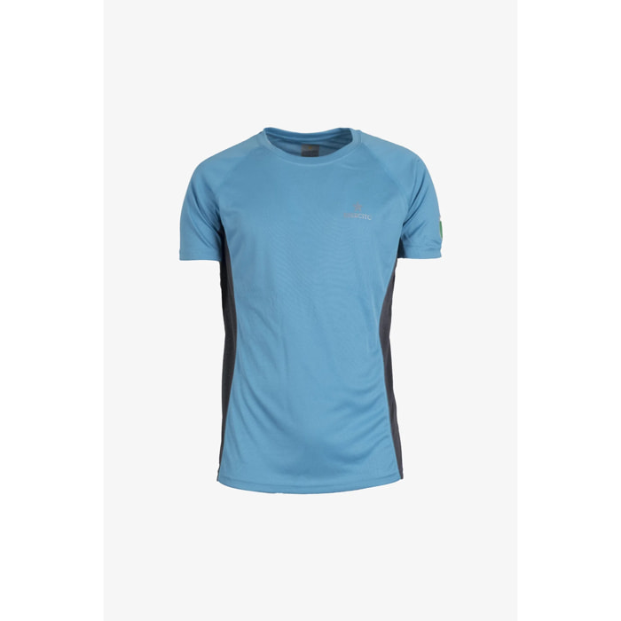 T-shirt Esercito a maniche corte sport azzurra uomo