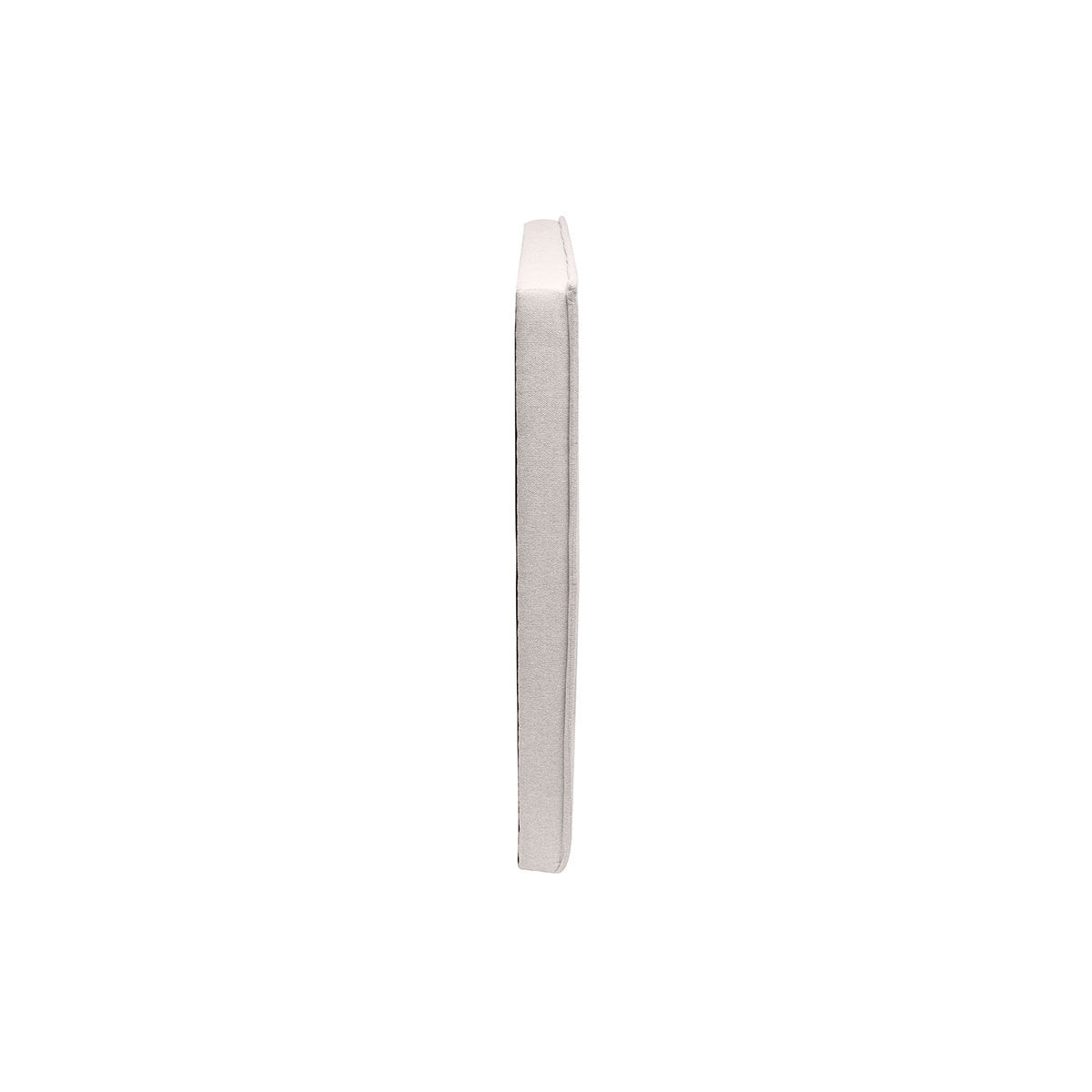 Tête de lit en tissu effet velours texturé beige L170 cm SUKA