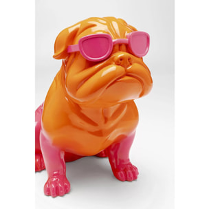 Déco Fashion bouledogue rose 37cm Kare Design