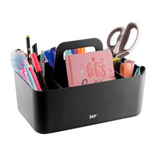 ORGANIZADOR DE ESCRITORIO NEGRO