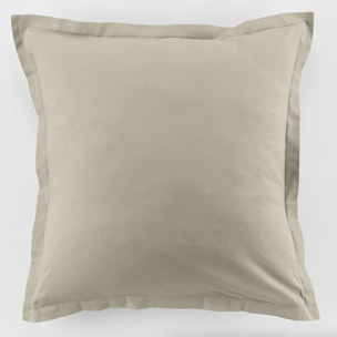 Parure De Drap 3pcs 100% Coton 57fils + 2 taies Latte