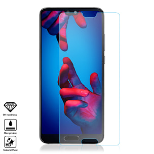 DAM Proteggi schermo in vetro temperato 2.5D per Huawei P20 714 cm. Colore trasparente