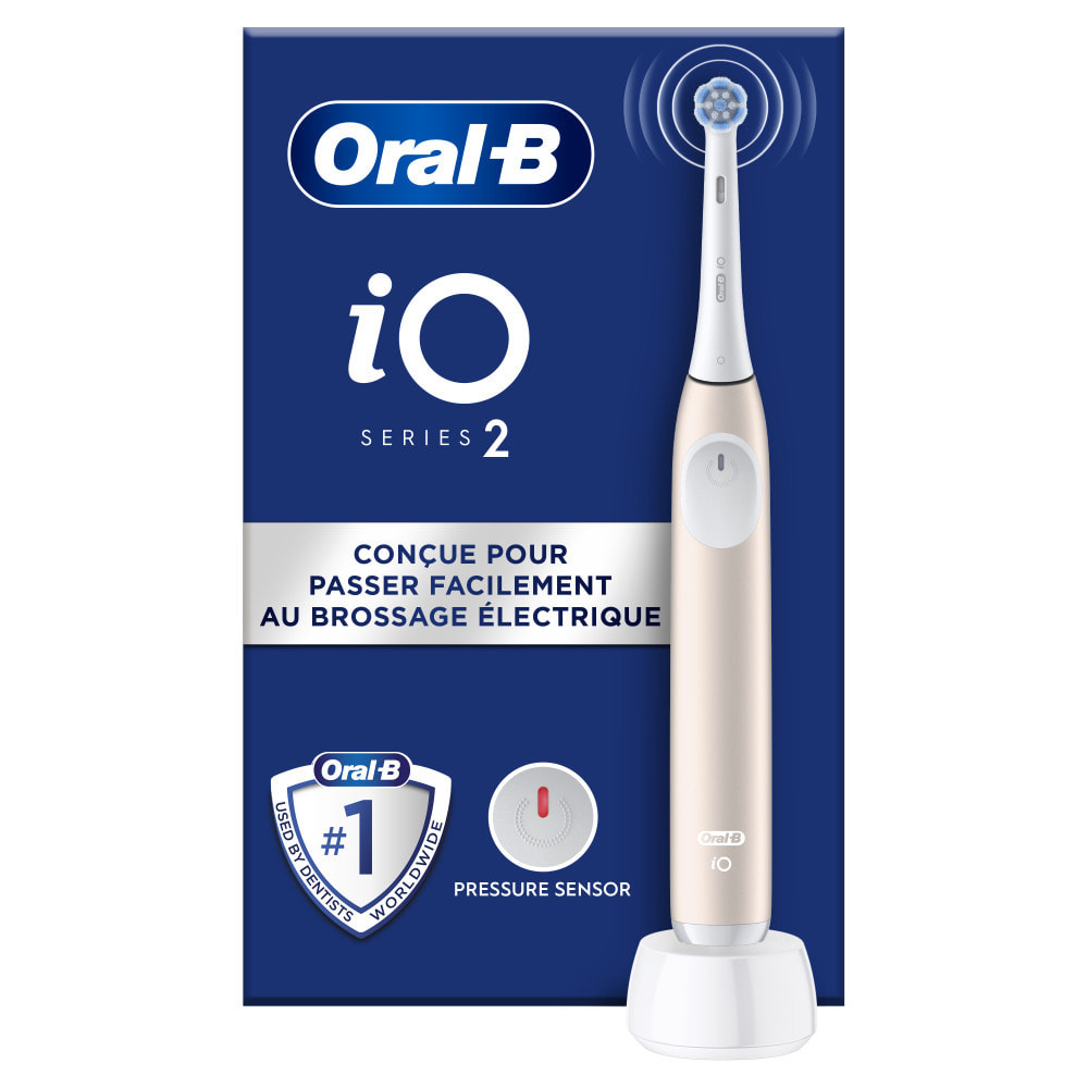Oral-B iO2 Brosse À Dents Électrique Rose Clair