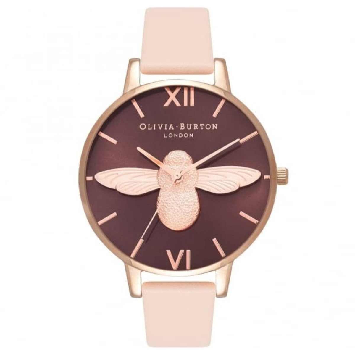 Reloj Olivia Burton OB16AM99 Mujer Analogico Cuarzo con Correa de Piel sintetica